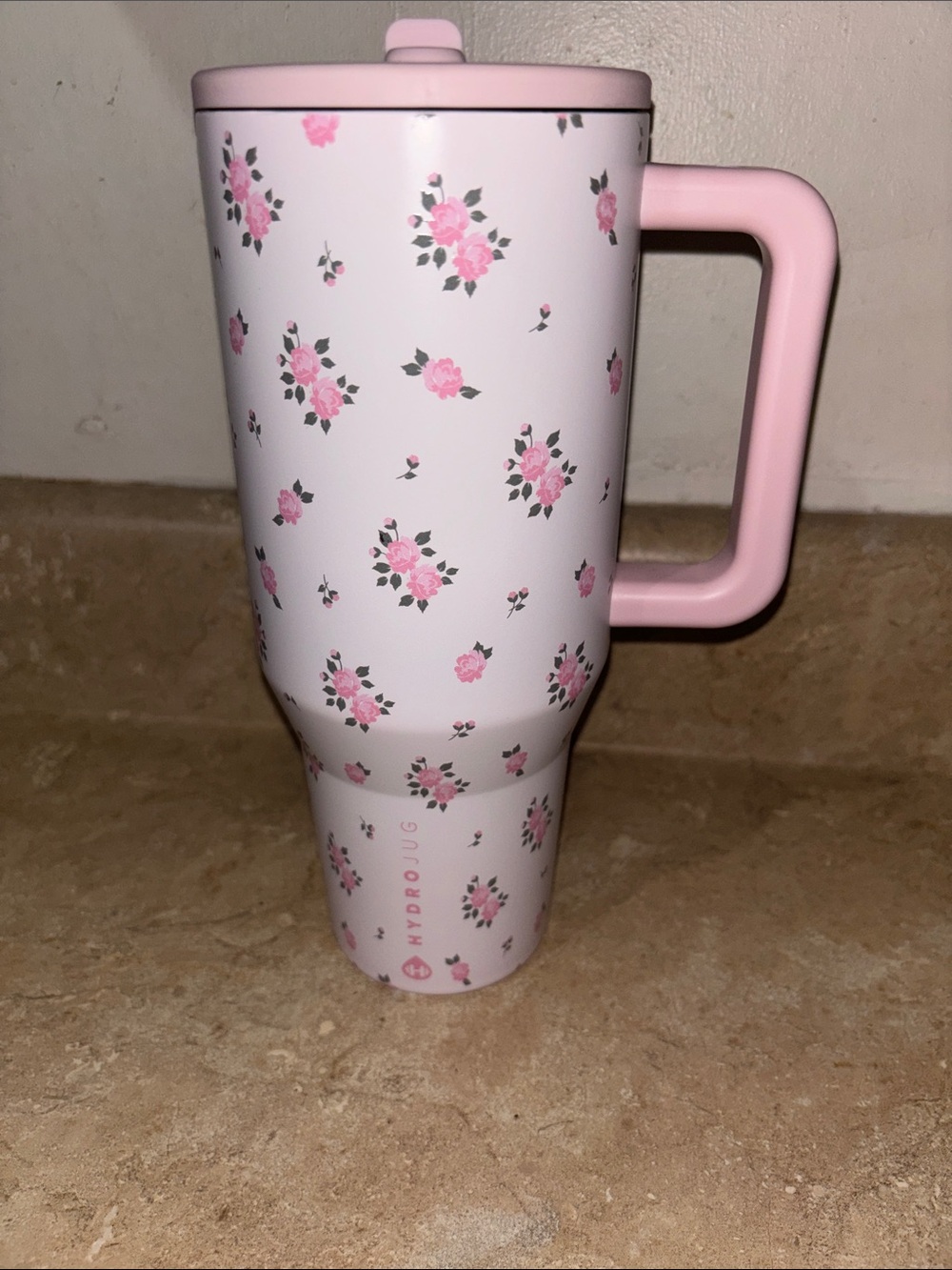 Hydrojug Wild Rose 40 oz Traveler